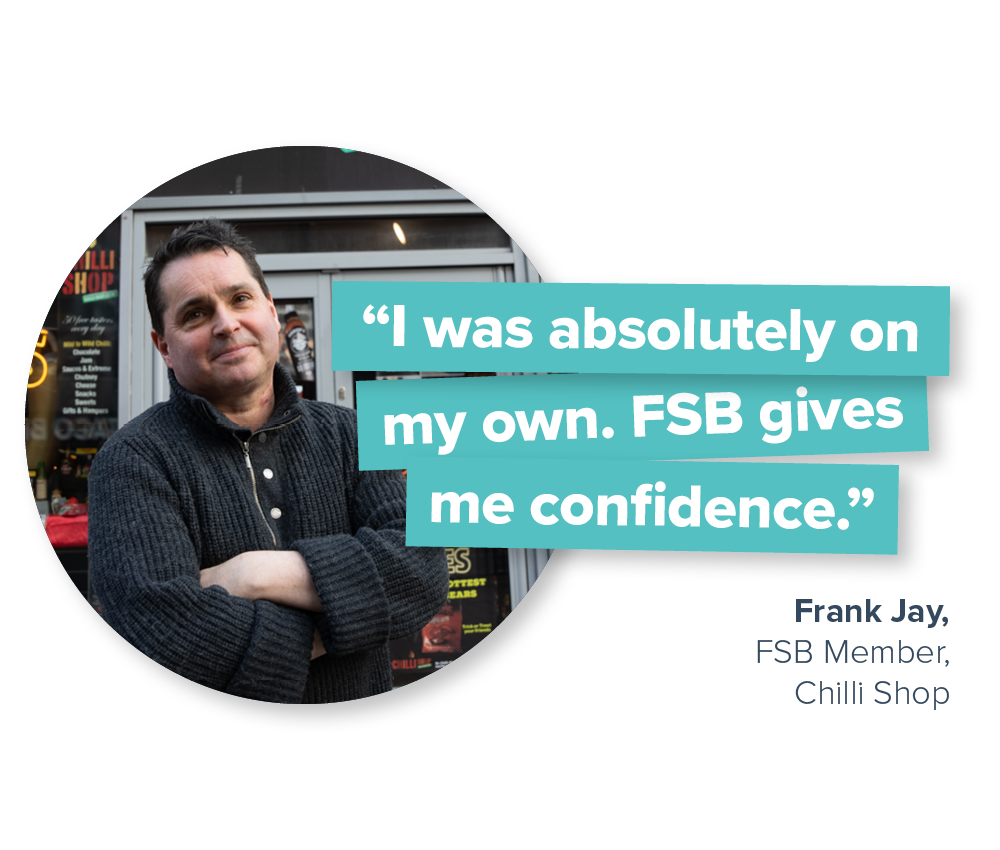 FSB member Frank Jay  - click to hear Frank's story