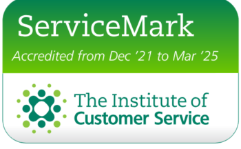 The Service Mark logo from the Institute of Customer service