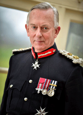 David Briggs, Lord Lieutenant of Cheshire