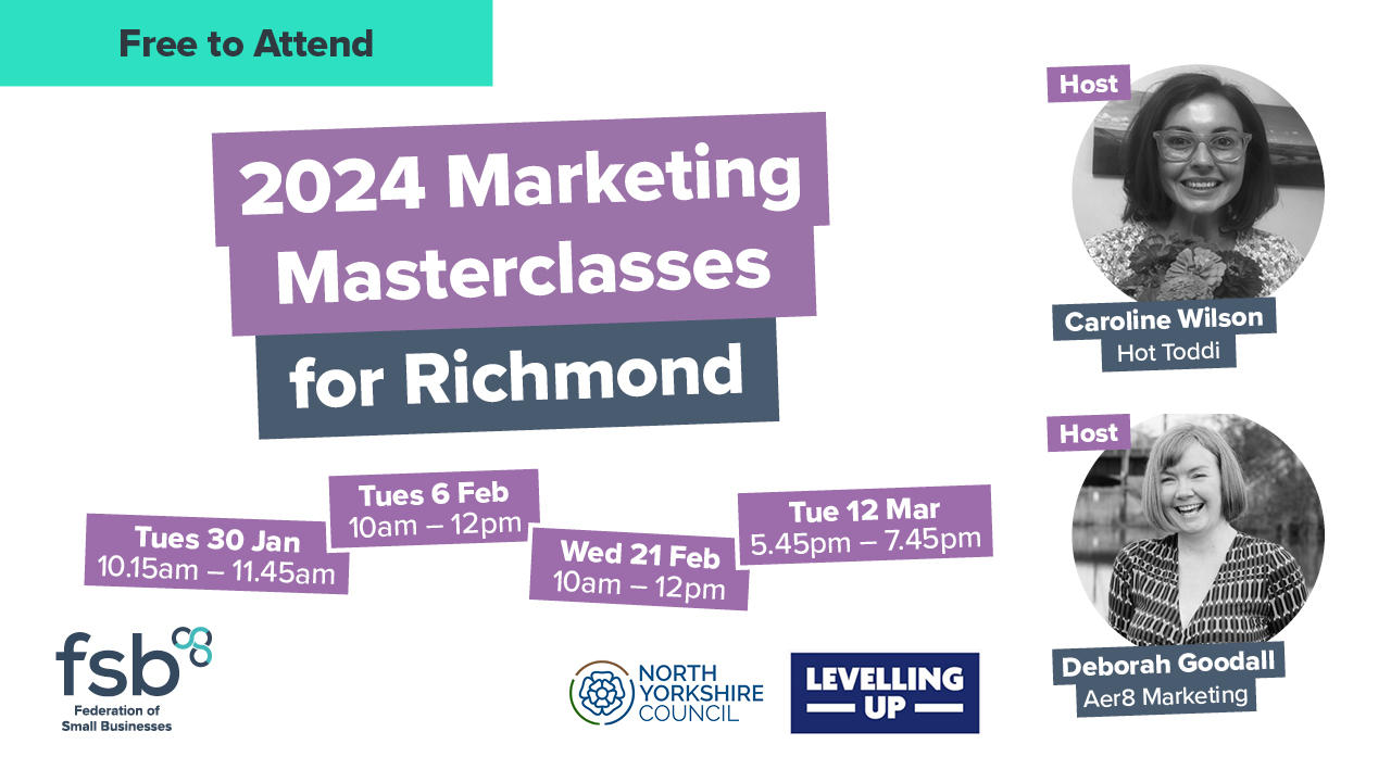 FSB | 2024 Marketing Masterclasses for Richmond